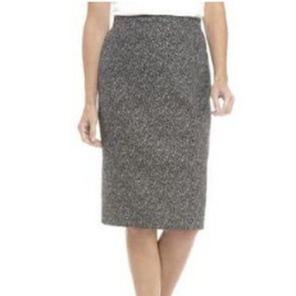 Kasper Womens Jacquard Slim Pencil Skirt Skirt Size 10 - Picture 3 of 4